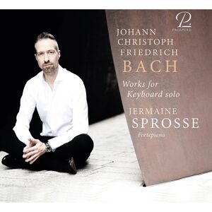 Prospero Johann Christoph Friedrich Bach Works for Keyboard - Audio CD 2023 Prospero Johann Christoph Friedrich Bach Works for Keyboard - Audio CD 2023