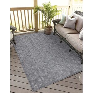 CARPET CITY Santorini 446 Outdoor Teppich - Geometrischer 3D-Effekt CARPET CITY Santorini 446 Outdoor Teppich - Geometrischer 3D-Effekt