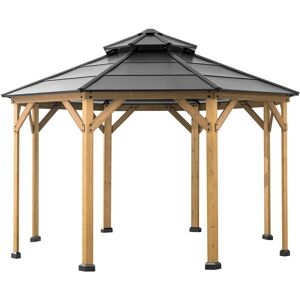Sunjoy Cedar Garden Pavilion Eggi - 14.28m² - Garden Pavilion Sunjoy Cedar Garden Pavilion Eggi - 14.28m² - Garden Pavilion