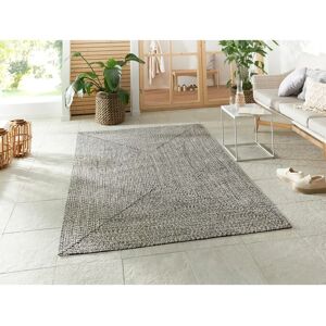 NORTHRUGS Trenzado Rug - Weatherproof, Handmade, Gray & White NORTHRUGS Trenzado Rug - Weatherproof, Handmade, Gray & White
