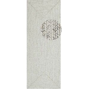 NORTHRUGS Trenzado Grey Rug - Indoor & Outdoor - 80x200cm NORTHRUGS Trenzado Grey Rug - Indoor & Outdoor - 80x200cm
