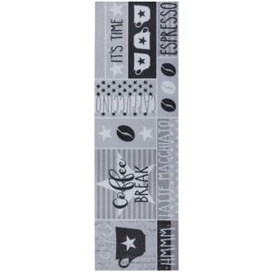 Hanse Home Collection Grau, Schwarz, Weiß Teppich - 50x150 cm Hanse Home Collection Grau, Schwarz, Weiß Teppich - 50x150 cm