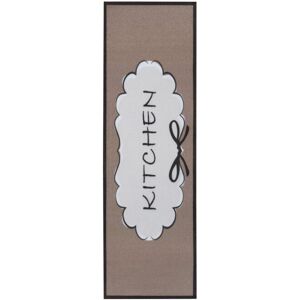 Hanse Home Collection Kuchyňský běhoun - Hnědá Bílá Černá - 50x150 cm Hanse Home Collection Kuchyňský běhoun - Hnědá Bílá Černá - 50x150 cm