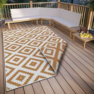 NORTHRUGS Malta Double-Sided Ocher Rug - Rug NORTHRUGS Malta Double-Sided Ocher Rug - Rug