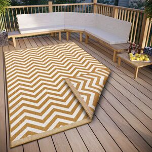 NORTHRUGS Palma Wendeteppich - Indoor/Outdoor Rug, 80x150cm, Yellow Ochre NORTHRUGS Palma Wendeteppich - Indoor/Outdoor Rug, 80x150cm, Yellow Ochre