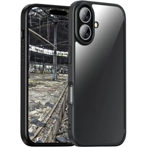 JT Berlin iPhone 16 Hybrid Hülle - Schwarz/Transparent JT Berlin iPhone 16 Hybrid Hülle - Schwarz/Transparent