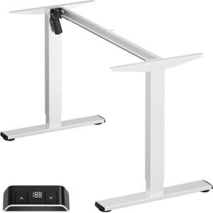 Structure de bureau debout ONKRON WDF221E-W - Électrique, Blanche - Publicité Structure de bureau debout ONKRON WDF221E-W - Électrique, Blanche - Publicité