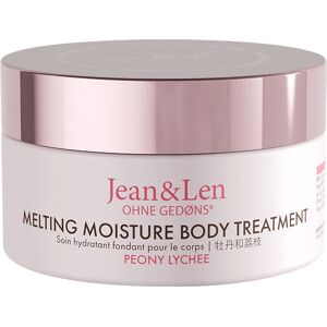 Jean & Len Traitement Corps Hydratant Pivoine & Litchi - Gommage et Soin Corporel - Publicité Jean & Len Traitement Corps Hydratant Pivoine & Litchi - Gommage et Soin Corporel - Publicité