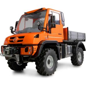 Amewi Mercedes-Benz Unimog Oranje 1:10 RC-Vrachtwagen - Off-Road 4WD Amewi Mercedes-Benz Unimog Oranje 1:10 RC-Vrachtwagen - Off-Road 4WD