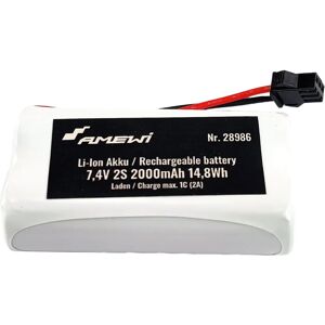 Amewi - HBX 3-Pin Li-Ion 2S 7,4V 2000mAh Amewi - HBX 3-Pin Li-Ion 2S 7,4V 2000mAh