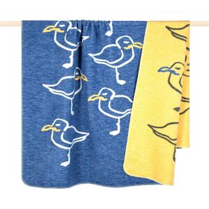 PAD - Seagull - blue-yellow - 150x200 cm - Wolldecke PAD - Seagull - blue-yellow - 150x200 cm - Wolldecke