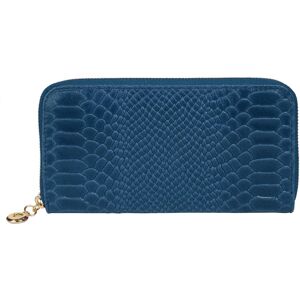 Samantha Look Blaue Lederbörse - Casual Accessoires Samantha Look Blaue Lederbörse - Casual Accessoires