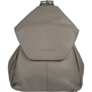 BRUNO BANANI Grauer echtes Leder Rucksack - Casual BRUNO BANANI Grauer echtes Leder Rucksack - Casual