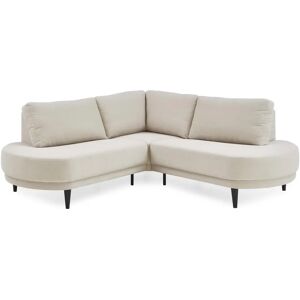 Atlantic Home Collection Ronny L-Form Beige Sofa - Sofa Atlantic Home Collection Ronny L-Form Beige Sofa - Sofa