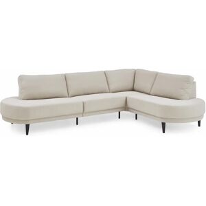 ATLANTIC HOME COLLECTION Ronny L-Form Beige Sofa - Sofas ATLANTIC HOME COLLECTION Ronny L-Form Beige Sofa - Sofas