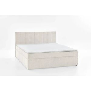 Atlantic Home Collection Alva - Weißes Boxspringbett mit Bonnell-Federkern Atlantic Home Collection Alva - Weißes Boxspringbett mit Bonnell-Federkern