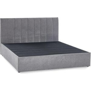 ATLANTIC HOME COLLECTION "Alva" Graues Boxspringbett - Boxspringbett ATLANTIC HOME COLLECTION "Alva" Graues Boxspringbett - Boxspringbett