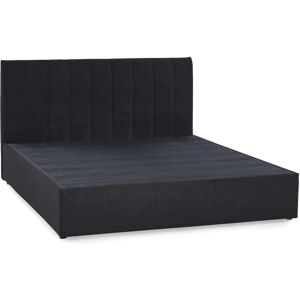 Atlantic Home Collection Alva - Schwarzes Komplettboxspringbett mit optionaler Matratze & Topper Atlantic Home Collection Alva - Schwarzes Komplettboxspringbett mit optionaler Matratze & Topper