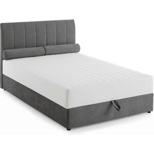 ATLANTIC HOME COLLECTION ALISIA Dunkelgrau - Boxbett ATLANTIC HOME COLLECTION ALISIA Dunkelgrau - Boxbett