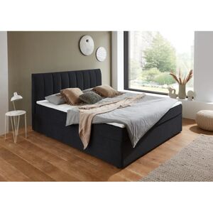 ATLANTIC HOME COLLECTION Alva - schwarz - 203x211 cm - Bett ATLANTIC HOME COLLECTION Alva - schwarz - 203x211 cm - Bett