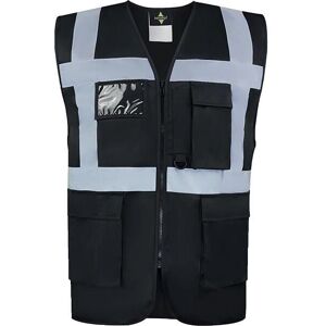Korntex - KXCMF - Noir - 4XL - Gilet de sécurité - Publicité Korntex - KXCMF - Noir - 4XL - Gilet de sécurité - Publicité