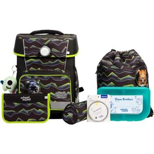 SCHOOL-MOOD Champion Pro - Schulranzen, Finn (Panther) - Ergonomisch & Recycelt SCHOOL-MOOD Champion Pro - Schulranzen, Finn (Panther) - Ergonomisch & Recycelt