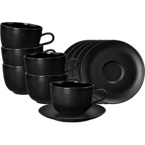 Seltmann Liberty Velvet Black Kaffeetassen-Set - 400 ml Seltmann Liberty Velvet Black Kaffeetassen-Set - 400 ml