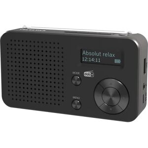 Telestar TOP 100 Bärbar analog & digital svart - Radio Telestar TOP 100 Bärbar analog & digital svart - Radio