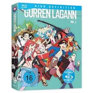 Hardball Films Gurren Lagann Vol.1 - Blu-ray - Edición estándar Hardball Films Gurren Lagann Vol.1 - Blu-ray - Edición estándar