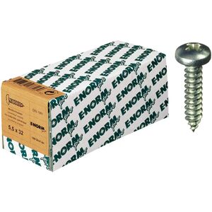 Vite E-NORMpro in acciaio zincato - Testa a forma di lente - 6,3x16 mm - DIN 7981 Vite E-NORMpro in acciaio zincato - Testa a forma di lente - 6,3x16 mm - DIN 7981