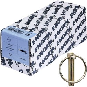 E-NORMpro Modelo 4,5x34mm Pasador Abatible Zincado - Acero 25 uds E-NORMpro Modelo 4,5x34mm Pasador Abatible Zincado - Acero 25 uds