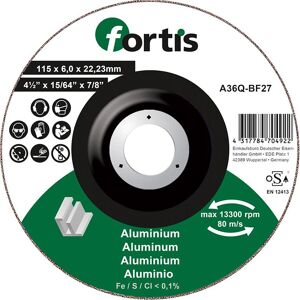 Fortis 4317784704939 Winkelschleifer-Zubehör - 125mm, 6mm, Aluminium Fortis 4317784704939 Winkelschleifer-Zubehör - 125mm, 6mm, Aluminium