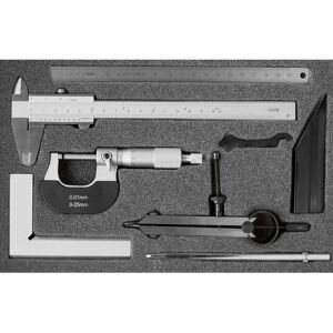 Conjunto de equipos de medición de 7 piezas - Fortis Conjunto de equipos de medición de 7 piezas - Fortis