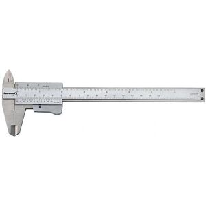 Calibre Fortis 4317784717571 - sin paralaje, 150mm, acero inoxidable, DIN 862 Calibre Fortis 4317784717571 - sin paralaje, 150mm, acero inoxidable, DIN 862