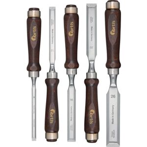 Fortis - Juego de cinceles y tijeras para madera - 8-26mm - Tipo de madera Fortis - Juego de cinceles y tijeras para madera - 8-26mm - Tipo de madera