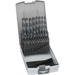 Conjunto de Brocas Fortis D338N - 1-10mm - 19 Piezas Conjunto de Brocas Fortis D338N - 1-10mm - 19 Piezas