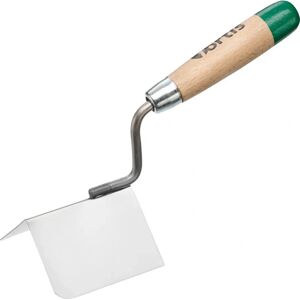 Truelle de maçon Fortis 4317784780599 - Pour angles à 90° - Publicité Truelle de maçon Fortis 4317784780599 - Pour angles à 90° - Publicité