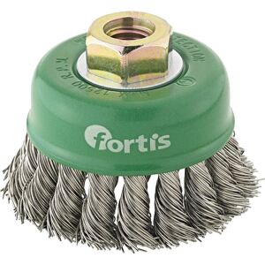 Fortis Modelo 4317784780988 Rueda de alambre de acero torcido - Cepillo de rueda Fortis Modelo 4317784780988 Rueda de alambre de acero torcido - Cepillo de rueda