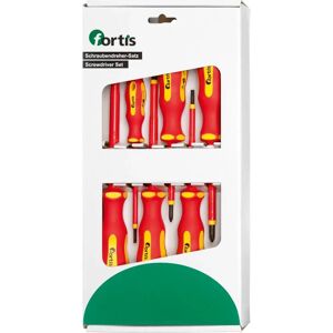 Fortis 4317784793384 Hand-Schraubenzieher - Schraubendreher-Set für Elektroarbeiten Fortis 4317784793384 Hand-Schraubenzieher - Schraubendreher-Set für Elektroarbeiten