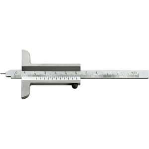 Medidor de profundidad Forum - 300mm, Sin tornillo de bloqueo, Base 150mm Medidor de profundidad Forum - 300mm, Sin tornillo de bloqueo, Base 150mm