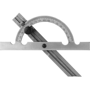 Regla de Ángulo Forum - Ajustable y Corredera, Arco de 200mm, Ramas de 400mm - Herramienta de Medición de Ángulos Regla de Ángulo Forum - Ajustable y Corredera, Arco de 200mm, Ramas de 400mm - Herramienta de Medición de Ángulos