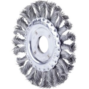 Forum Rundbürste rostfrei 125 mm gezopft - 125mm, 0.50mm Draht, 13mm Breite Forum Rundbürste rostfrei 125 mm gezopft - 125mm, 0.50mm Draht, 13mm Breite
