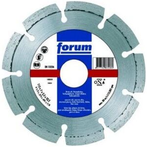 Disco de sierra de diamante Forum - Soldado al láser - Alta concentración de diamantes - 180mm - Para cortar materiales de construcción Disco de sierra de diamante Forum - Soldado al láser - Alta concentración de diamantes - 180mm - Para cortar materiales de construcción