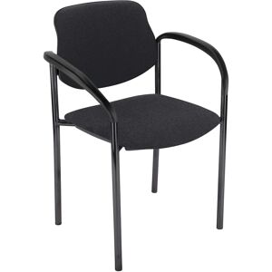 Chaise de visiteur Nowy Styl Noir/Bleu avec Accoudoirs - Chaise de visite - Publicité Chaise de visiteur Nowy Styl Noir/Bleu avec Accoudoirs - Chaise de visite - Publicité