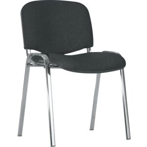 Silla de visitante ISO chrom - negra - Silla de visita Silla de visitante ISO chrom - negra - Silla de visita
