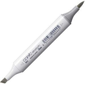 Copic Sketch Marker W3 - Teplá šedá 3 - Značkovač Copic Sketch Marker W3 - Teplá šedá 3 - Značkovač