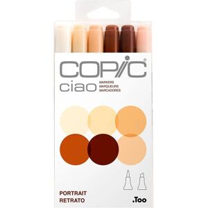 Copic Ciao - Portrait Colors - 6 pcs Marker Copic Ciao - Portrait Colors - 6 pcs Marker