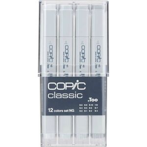 Copic Classic Neutral Gray Marker - 12 pcs - Alcohol-based Marker Copic Classic Neutral Gray Marker - 12 pcs - Alcohol-based Marker