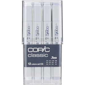 Copic Classic Cool Gray Marker - 12 pcs - Markers Copic Classic Cool Gray Marker - 12 pcs - Markers