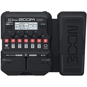 Zoom G1X FOUR Pedale Multi-Effets - 70 Effets, 13 Simulations d'Amplis - Looper 30s Zoom G1X FOUR Pedale Multi-Effets - 70 Effets, 13 Simulations d'Amplis - Looper 30s